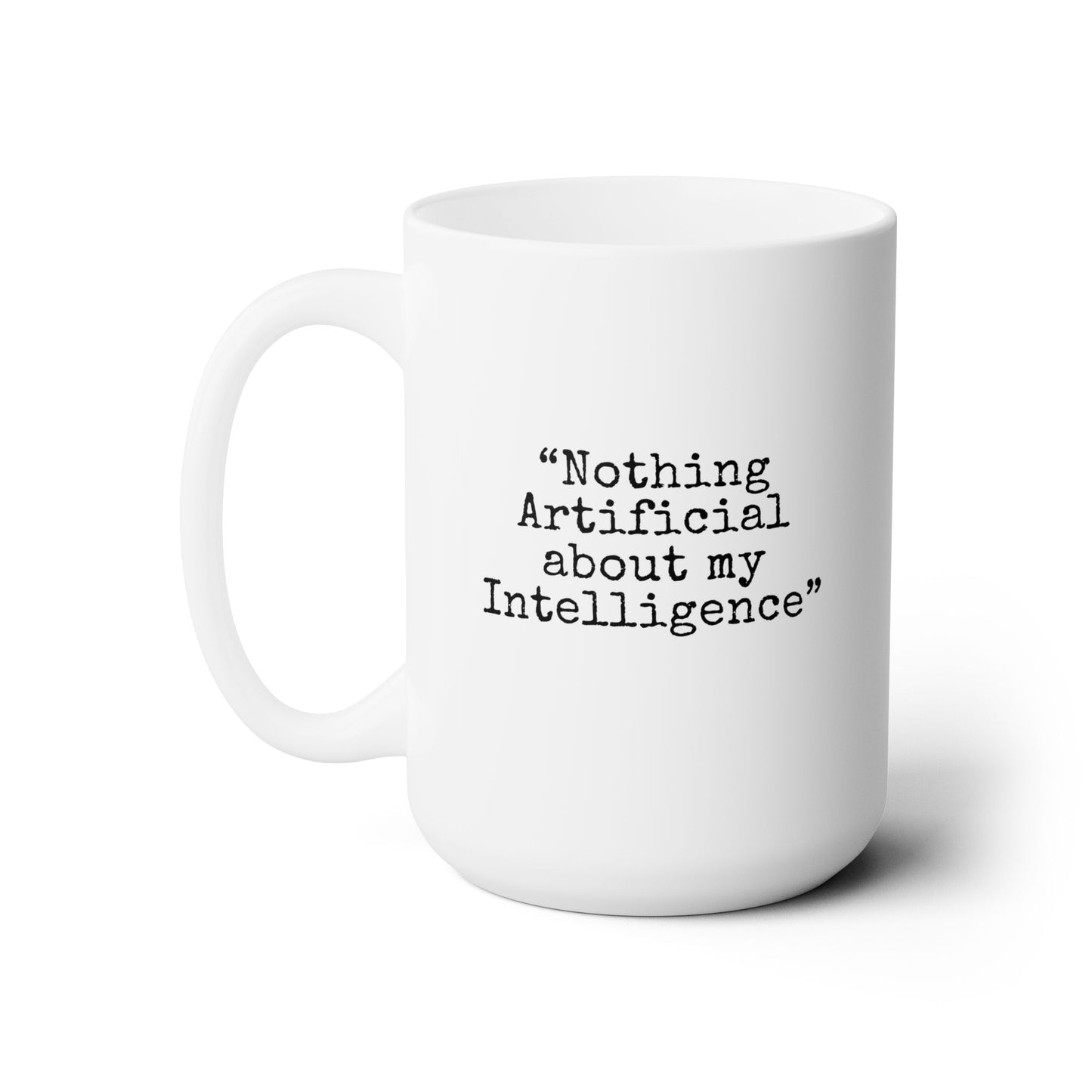 Workplace Wisdoms 'Artificial' Ceramic Mug 15oz
