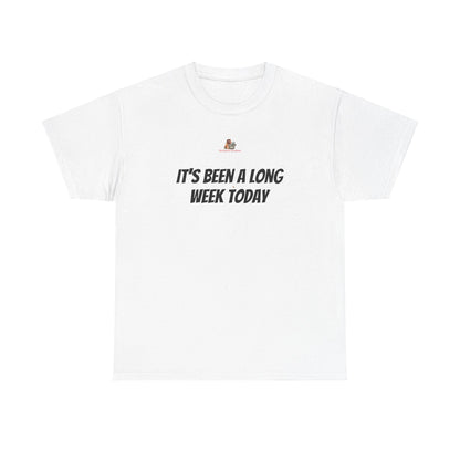 Copy of Workplace Wisdoms 'Long Week' Heavy Cotton Tee