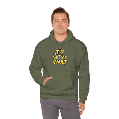 Wisdoms 'Not My Fault' Heavy Hooded Sweatshirt