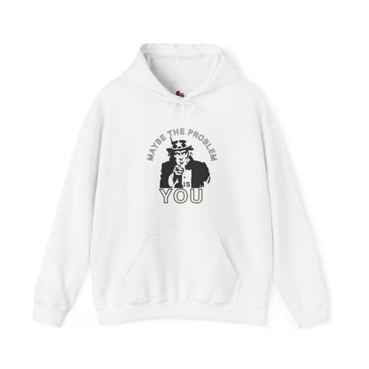 Workplace Wisdoms 'Problem' Heavy Hooded Sweatshirt