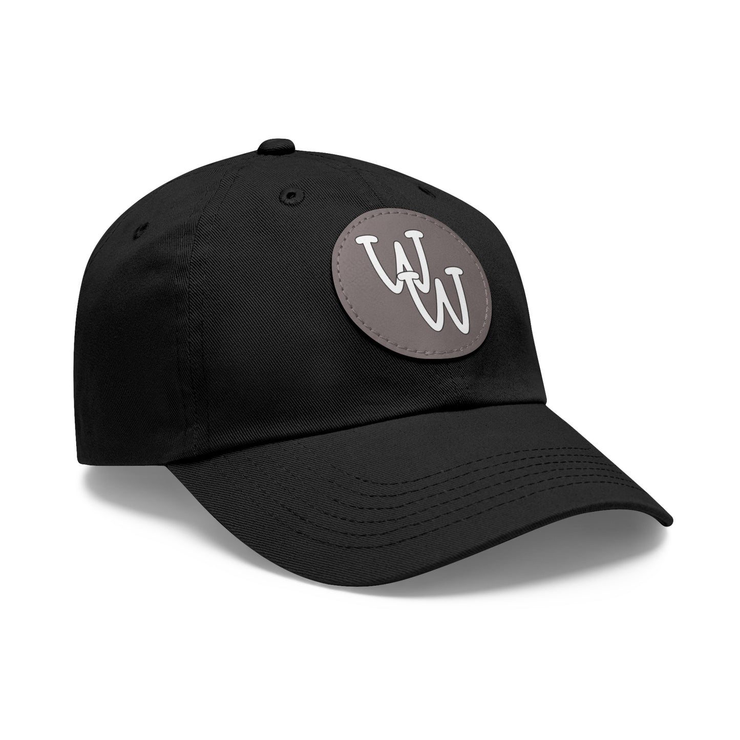 Workplace Wisdoms Logo Hat with Leather Patch (Round)