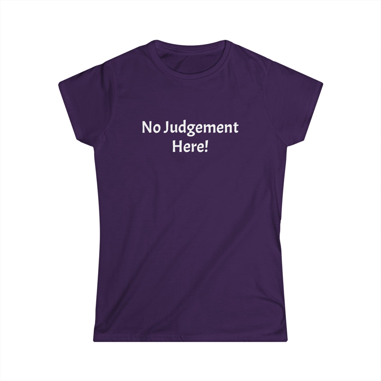 No Judgement - Women's Softstyle Tee