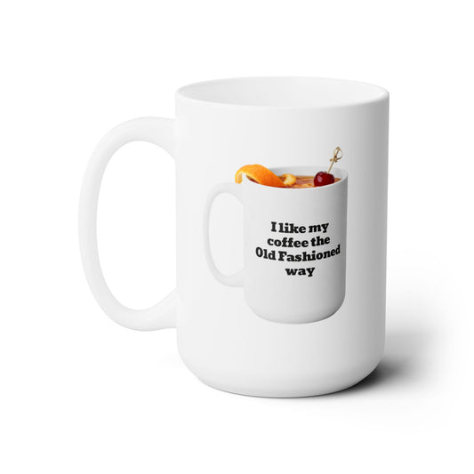 Workplace Wisdoms 'Old Fashioned' Ceramic Mug 15oz