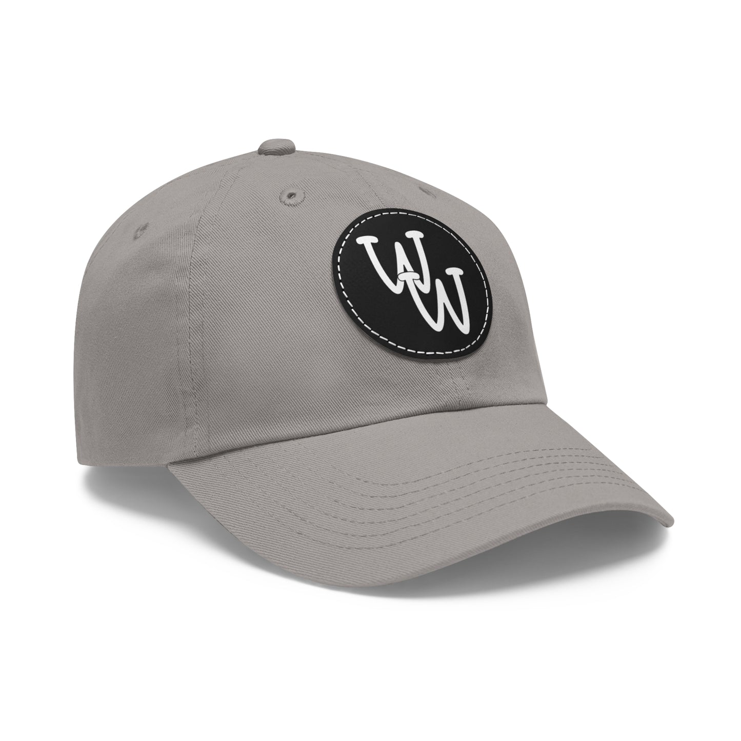 Workplace Wisdoms Logo Hat with Leather Patch (Round)