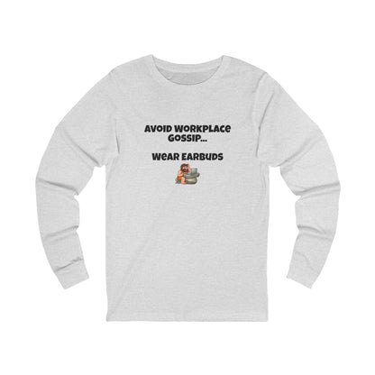 Workplace Wisdoms 'Gossip' Long Sleeve Tee