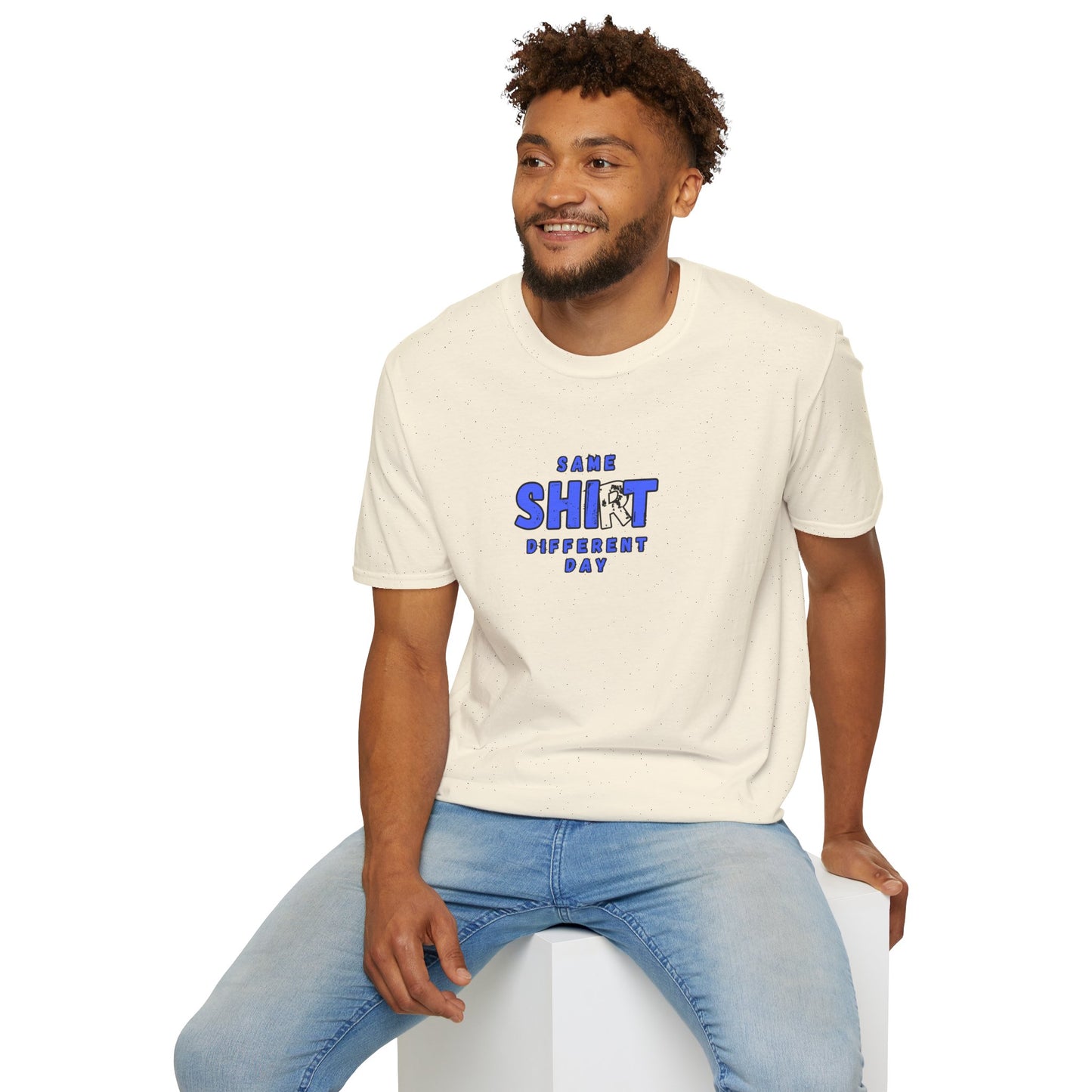 Workplace Wisdoms 'Different Day' Unisex Soft Cotton Tee