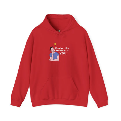 Workplace Wisdoms 'Problem' Heavy Hooded Sweatshirt