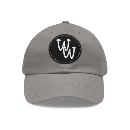 Workplace Wisdoms Logo Hat with Leather Patch (Round)