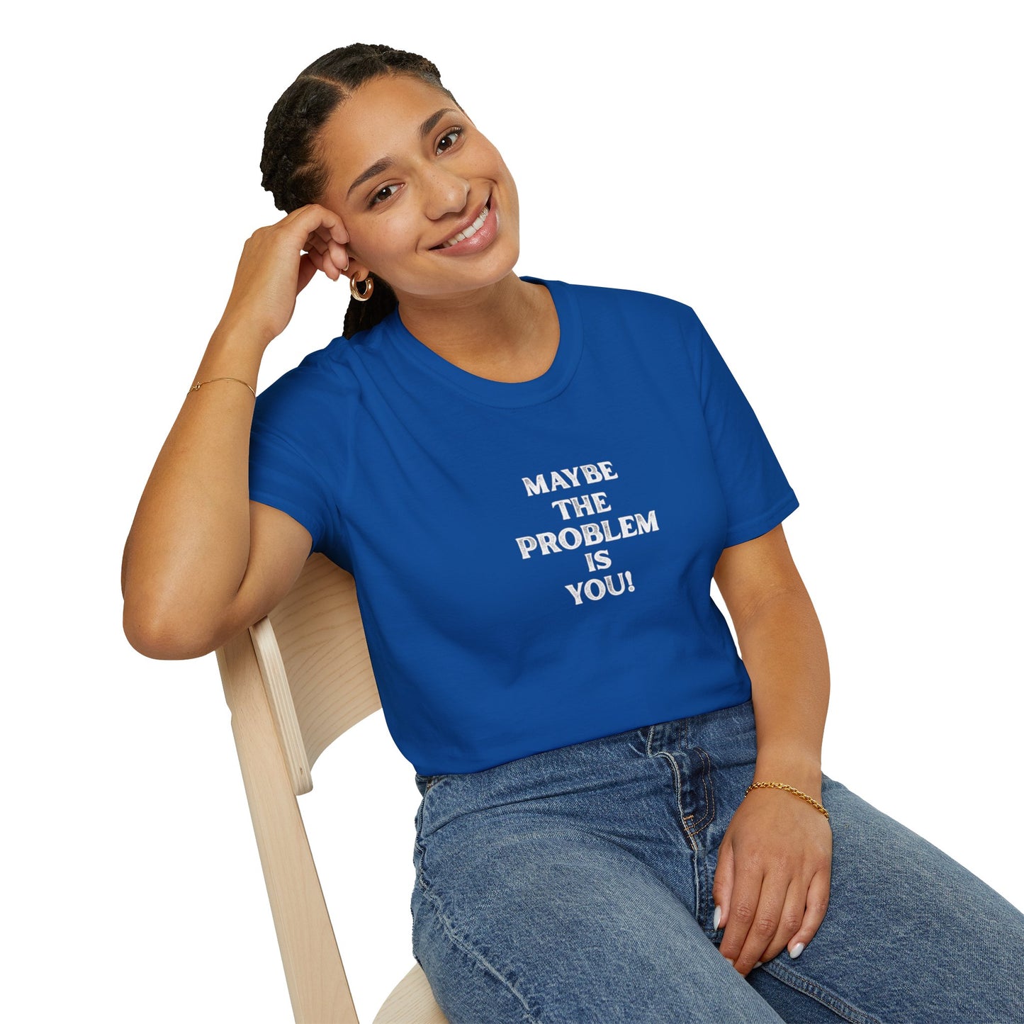 Workplace Wisdoms 'Problem' Unisex Soft Cotton Tee