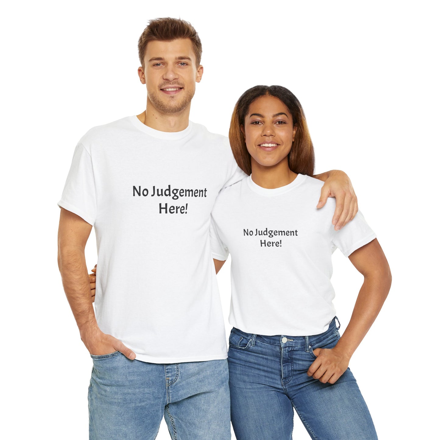 No Judgement - Unisex Heavy Cotton Tee