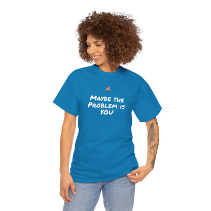 Workplace Wisdoms 'Problem' Heavy Cotton Tee