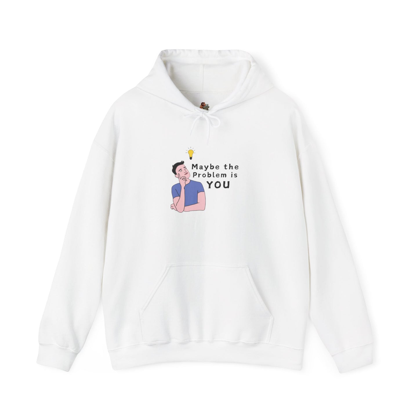 Workplace Wisdoms 'Problem' Heavy Hooded Sweatshirt