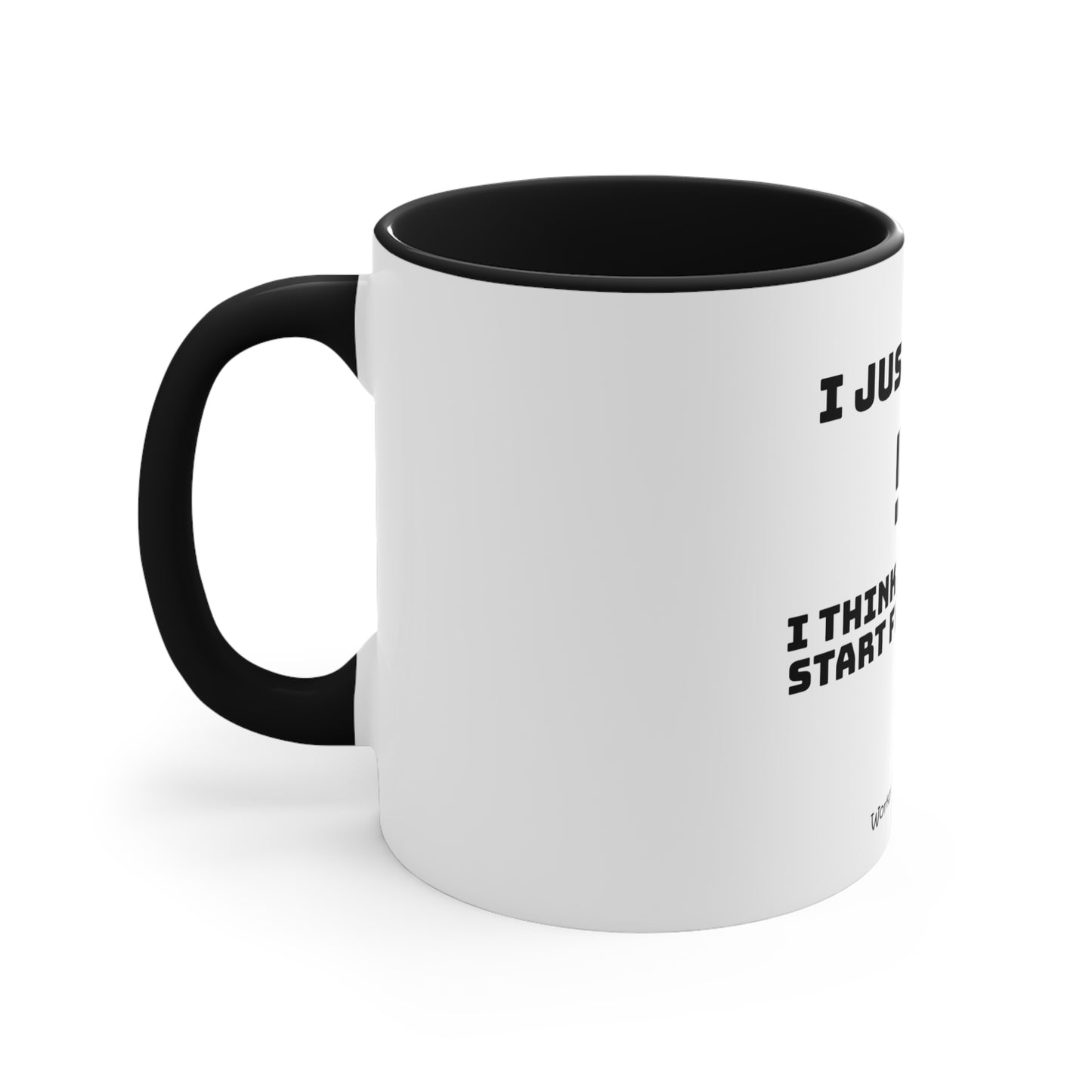 Outside the Workplace - Accent Coffee Mug, 11oz