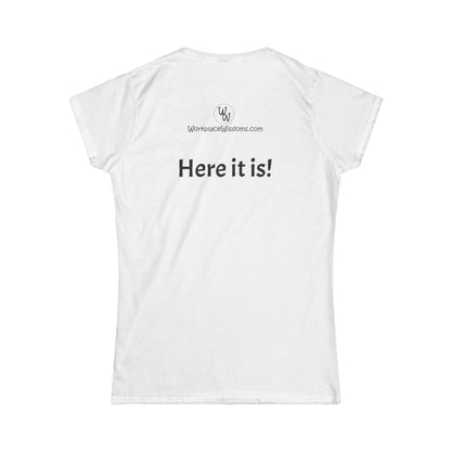 No Judgement - Women's Softstyle Tee