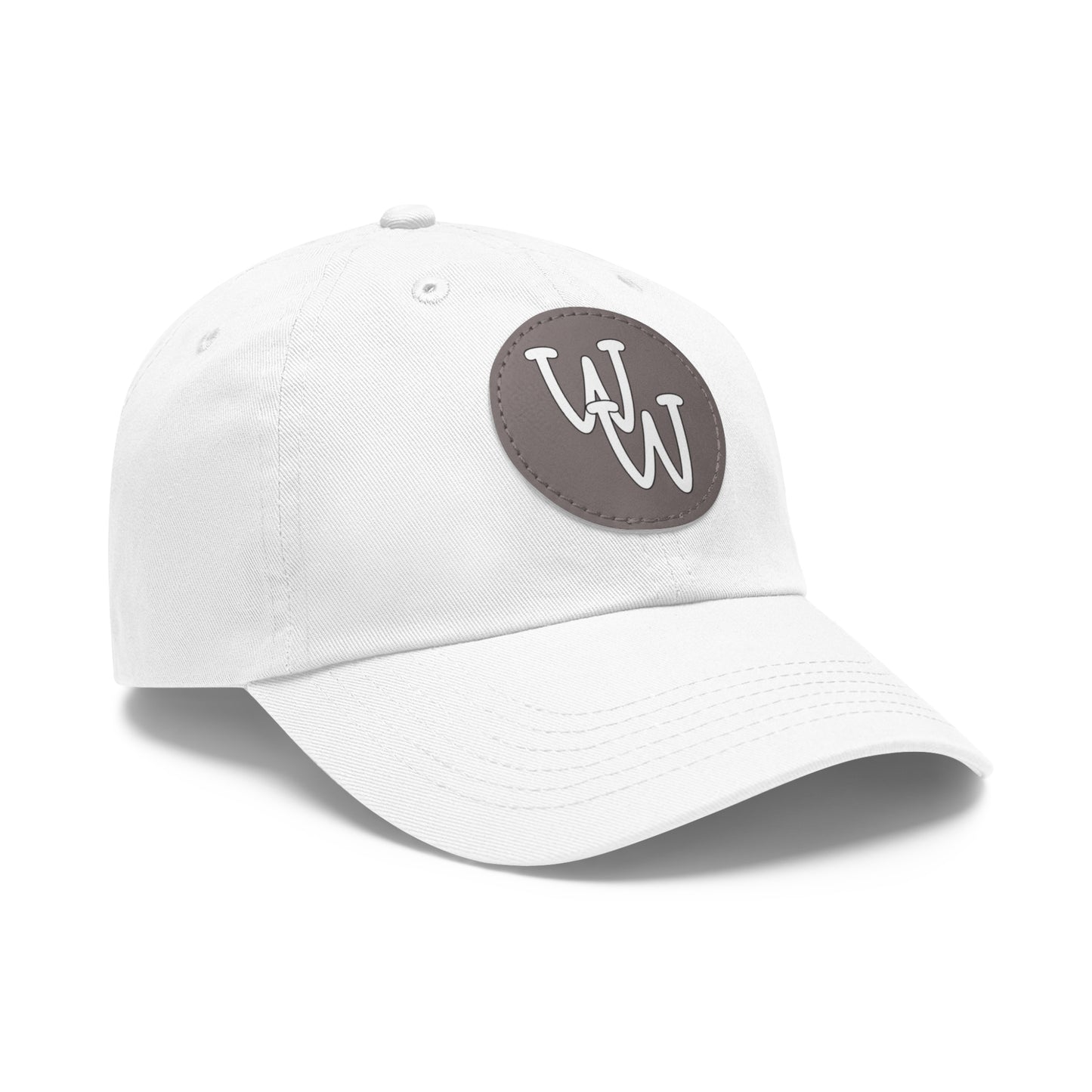 Workplace Wisdoms Logo Hat with Leather Patch (Round)