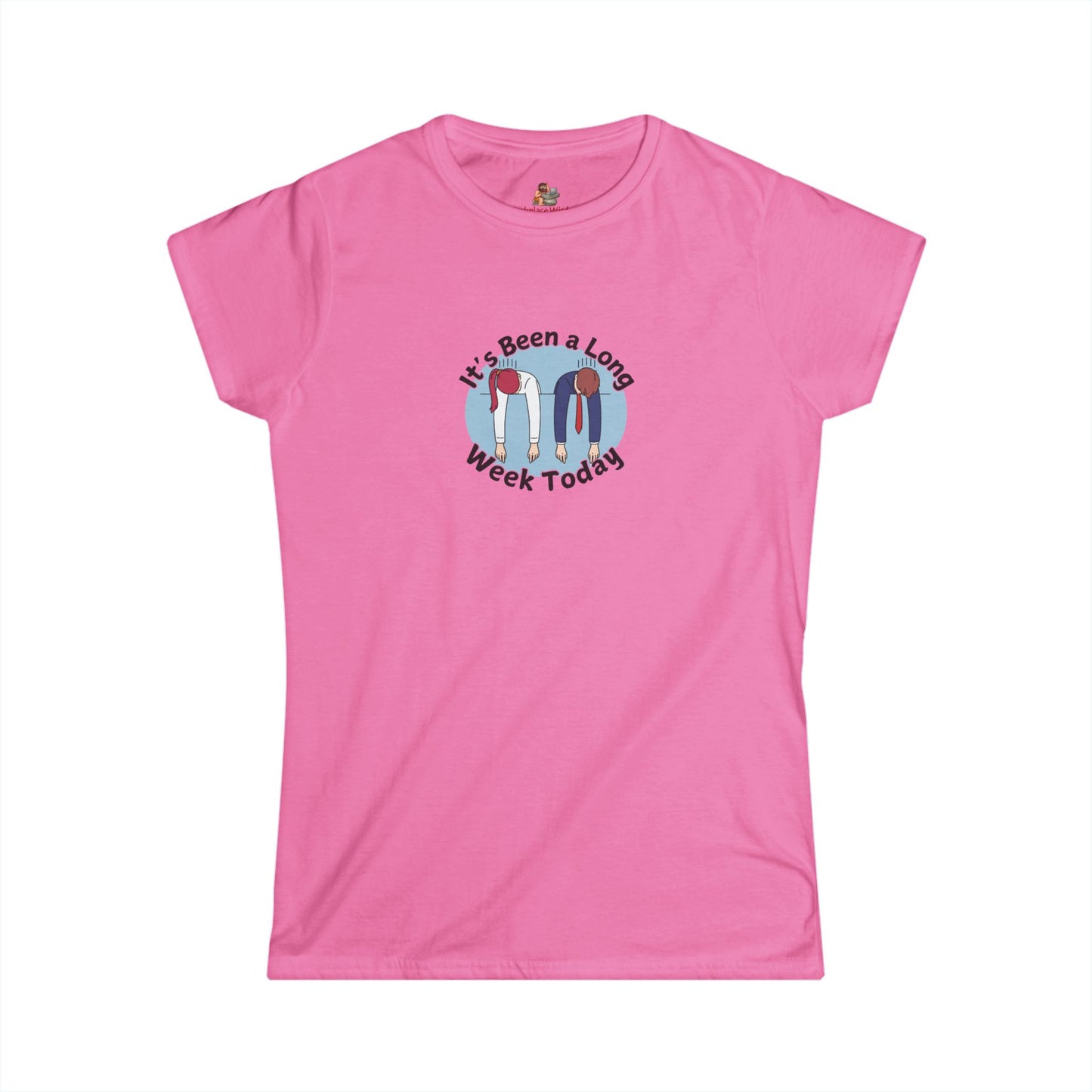 Workplace Wisdoms 'Long Week' Women's Softstyle Tee