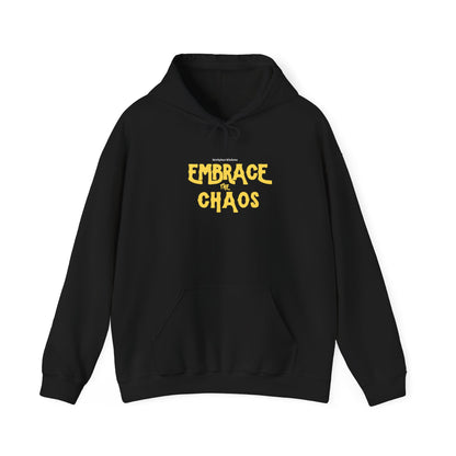 Workplace Wisdoms 'Embrace the Chaos' Heavy Hooded Sweatshirt