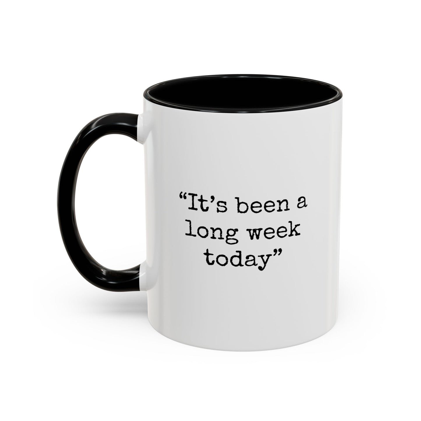 Workplace Wisdoms "Long Week" — Accent Coffee Mug